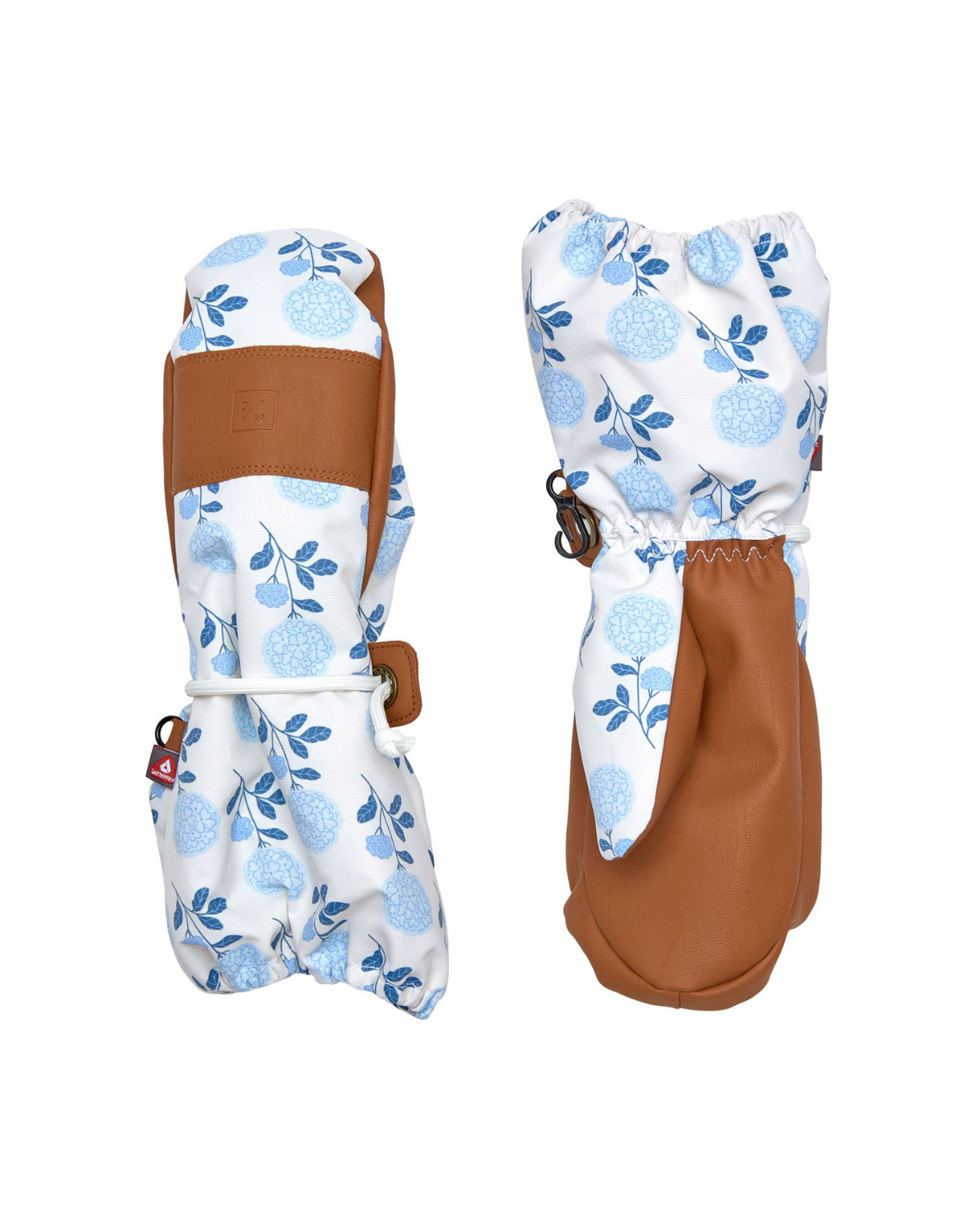 Kids Hydrangea Waterproof Ski Mitten