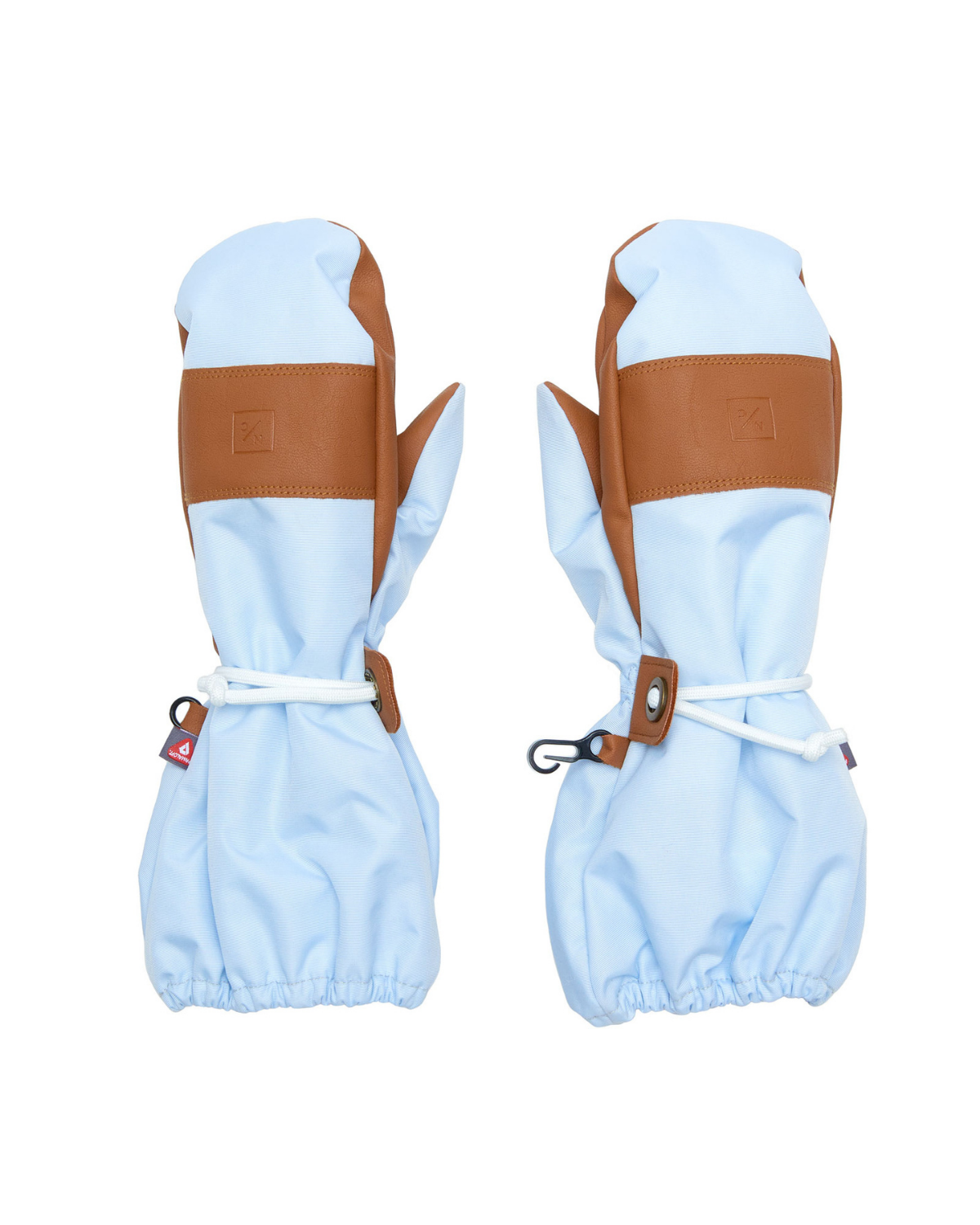 Kids Cloud Blue Waterproof Ski Mitten