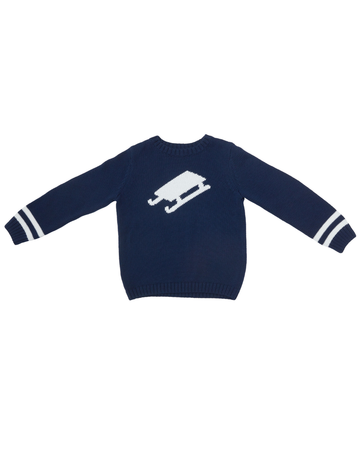 Kids Navy Sled Sweater
