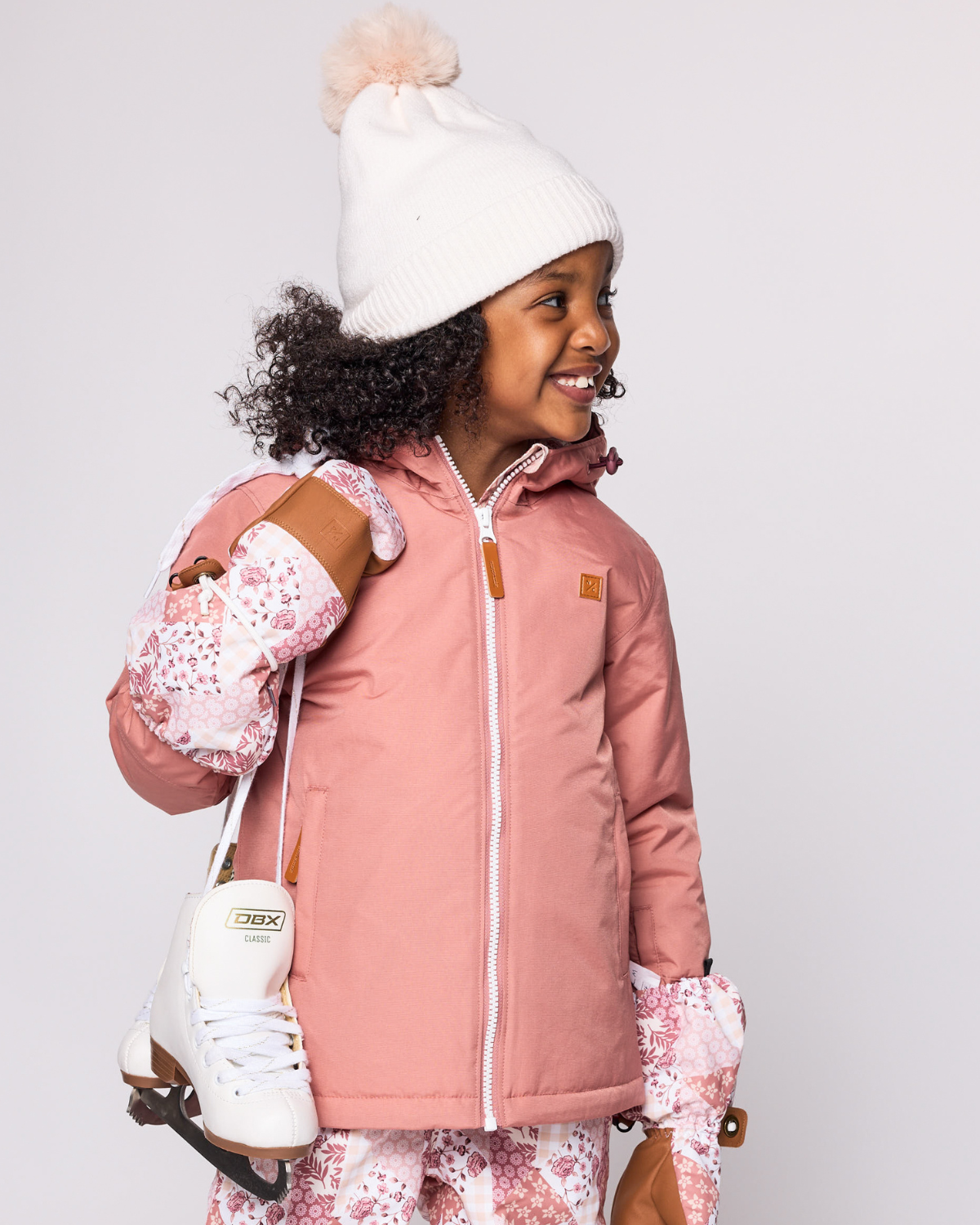 Kids New England Red Winter Coat