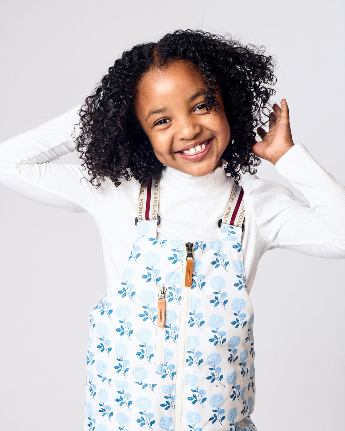 Kids Snow Pant in Hydrangea