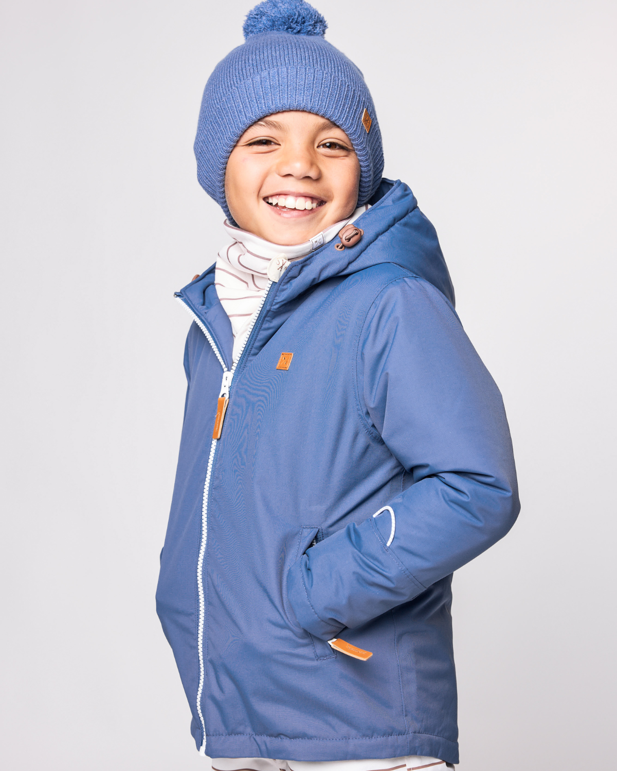 Kids Mountain Blue Winter Coat