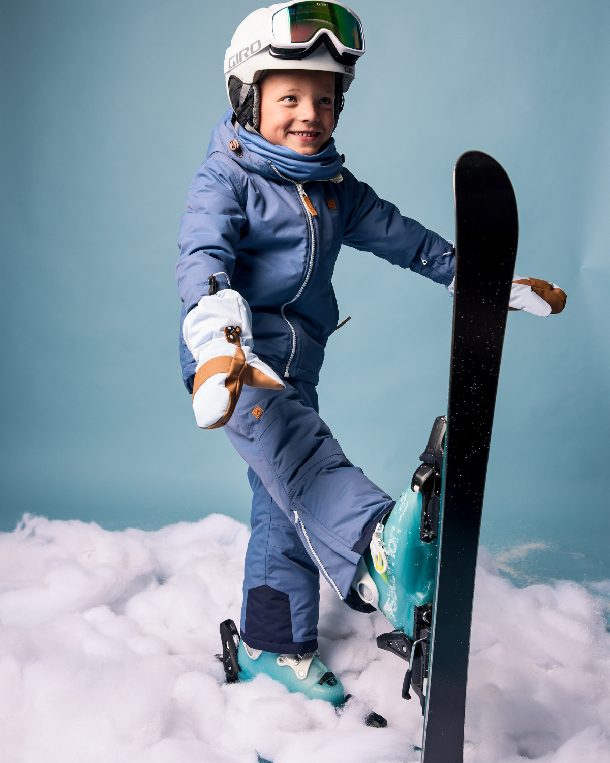 Kids Mountain Blue Winter Coat