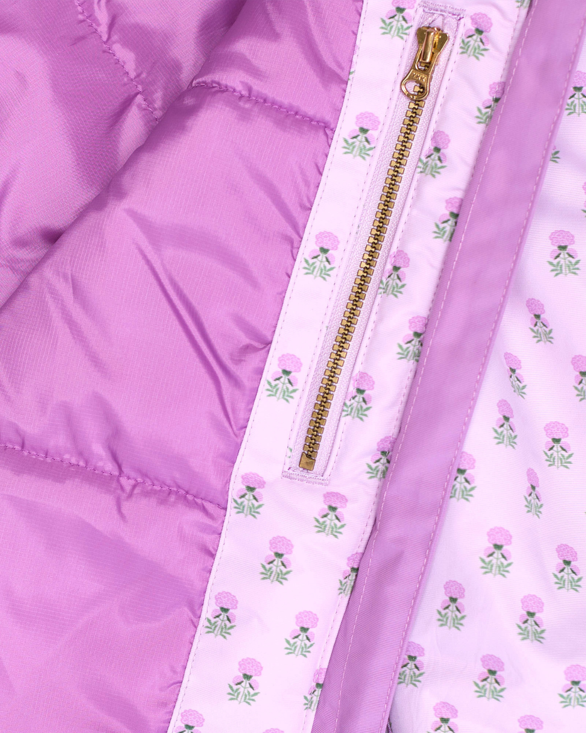 Women's Winter Coat in Pink Marigold
