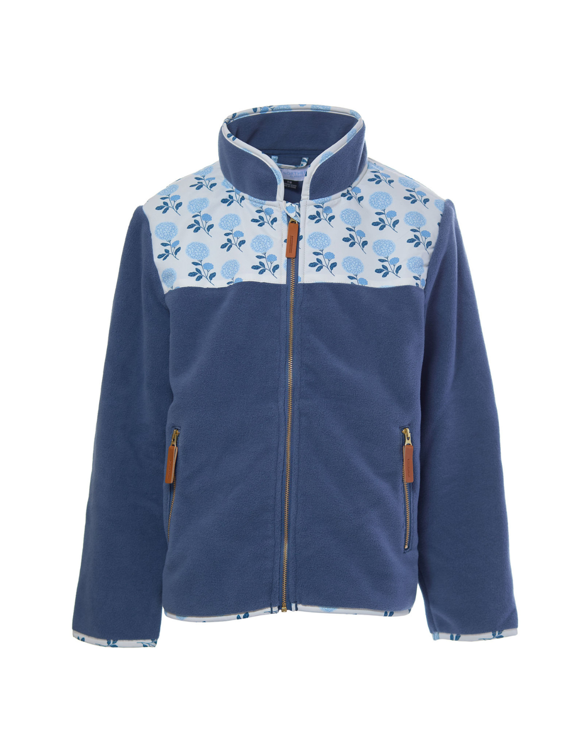 Kids Hydrangea Fleece Jacket