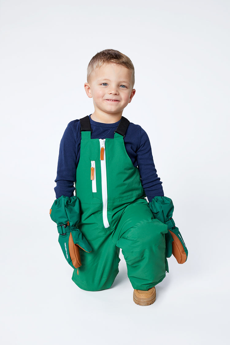 The Classic Bib in Pine Green