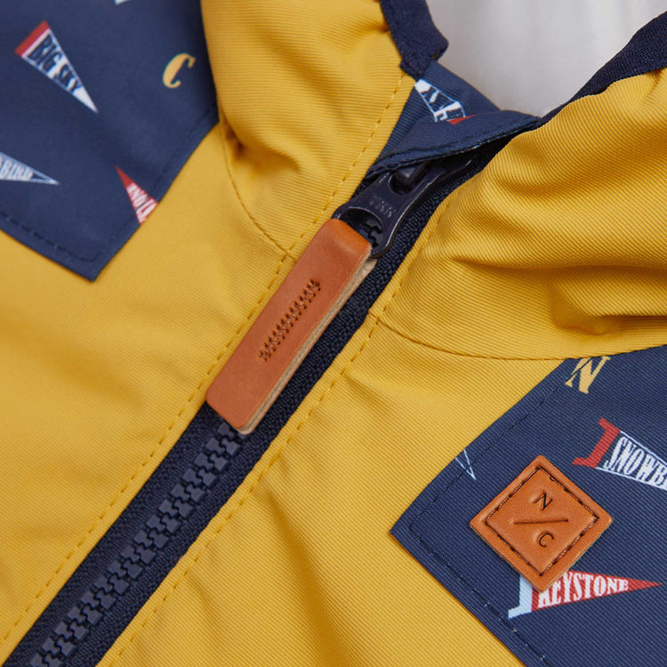 Vintage Ski Flags Ascent Coat