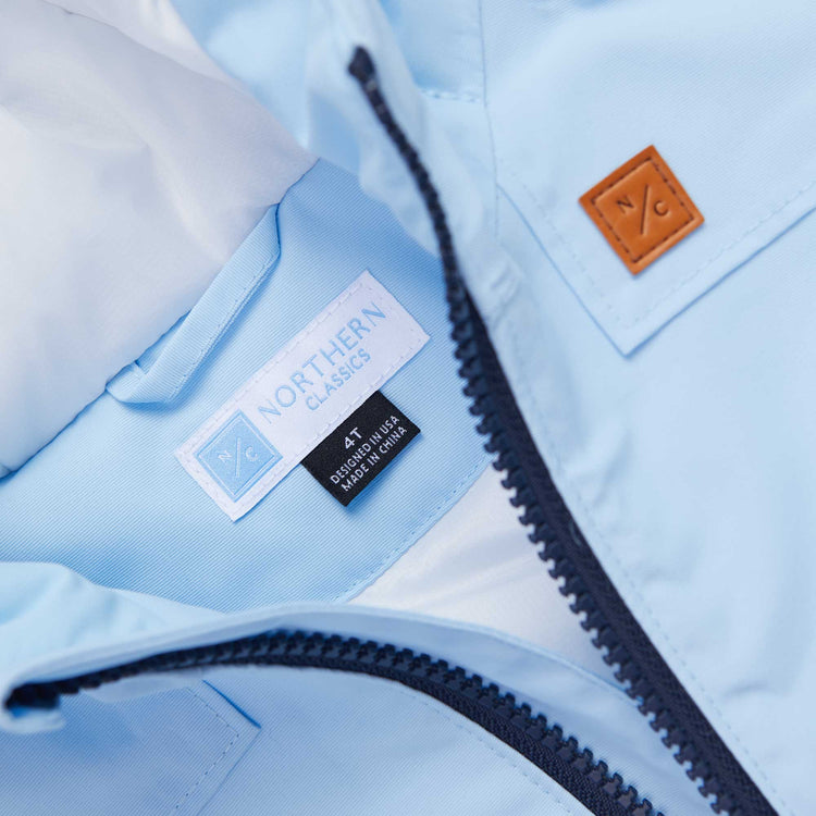 Summit Coat in Sky Blue