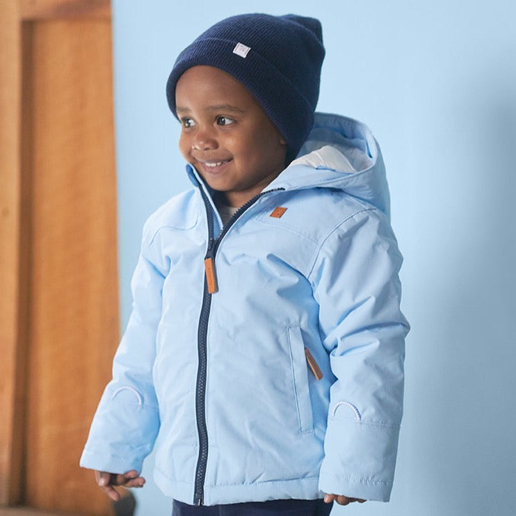 Summit Coat in Sky Blue