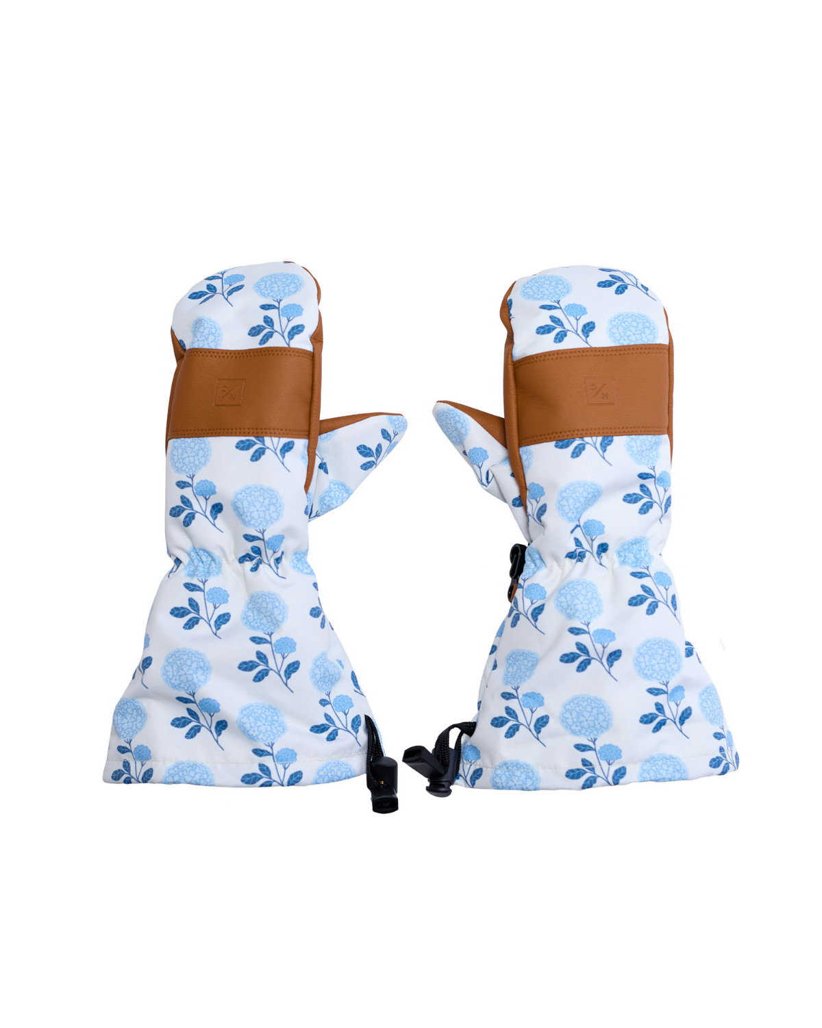 Women's Waterproof Ski Mitten in Hydrangea