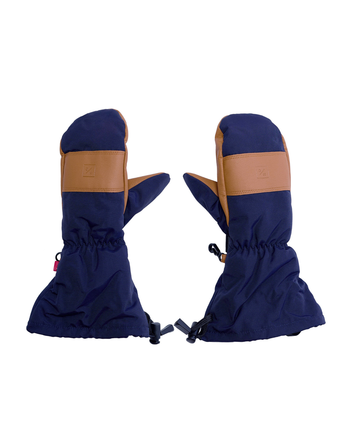 Kids Waterproof Ski Mitten in Navy Blue