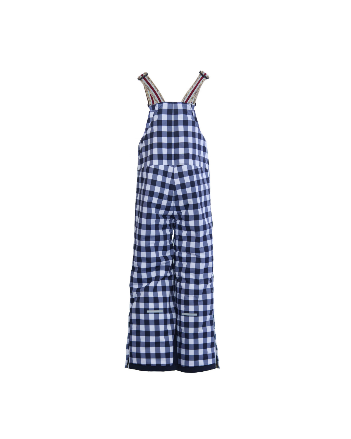 Kids Snow Pant in Navy Gingham