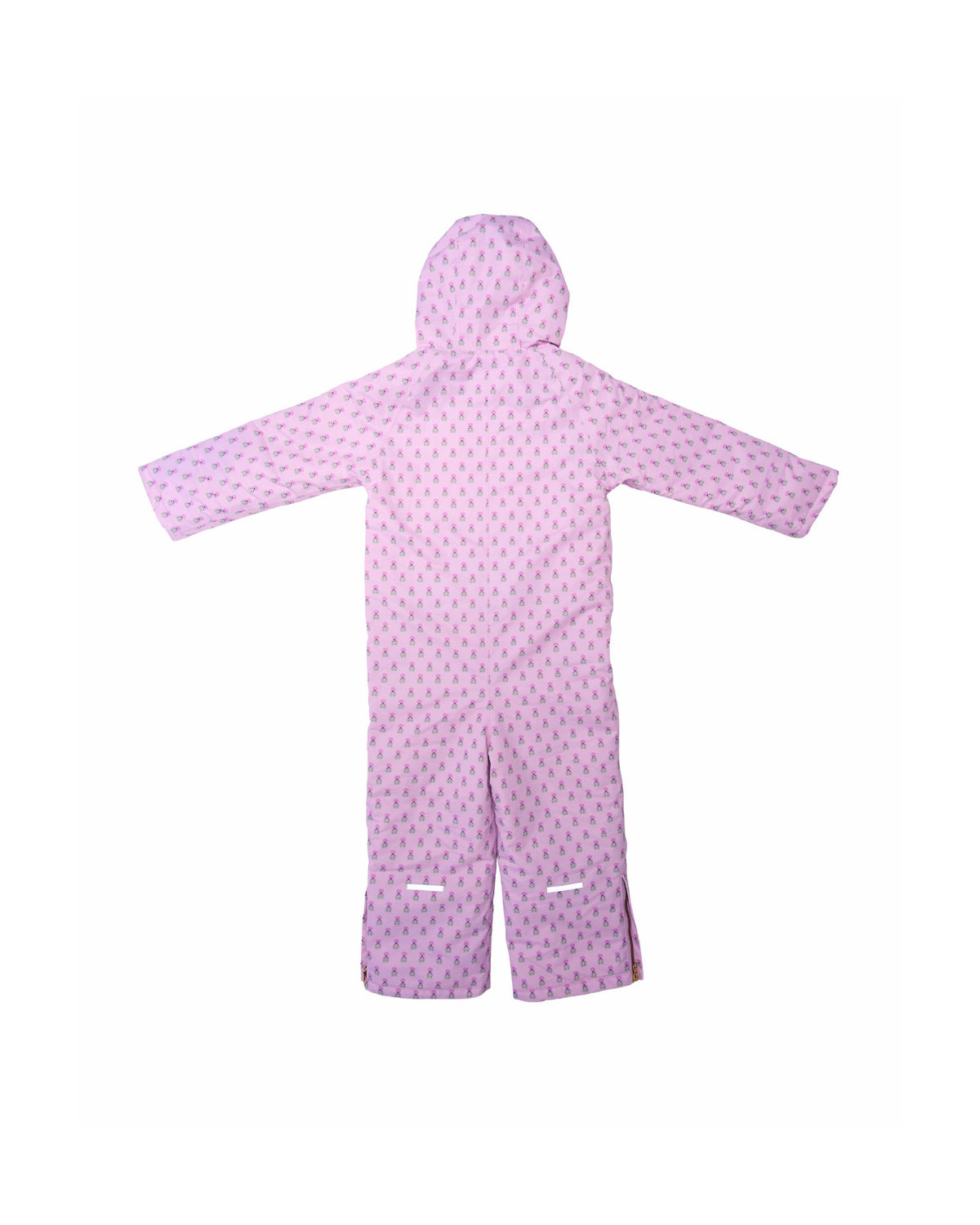 Kids Snowsuit in Pink Marigold