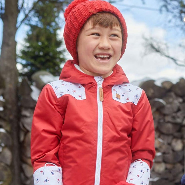 The Whistler Coat in Red