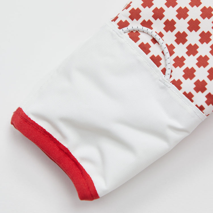 Swiss Cross Bunting in Red