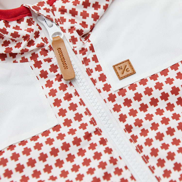 Swiss Cross Bunting in Red