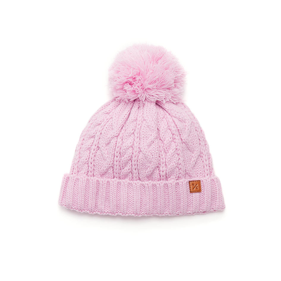 POM POM SOFT KNIT HAT