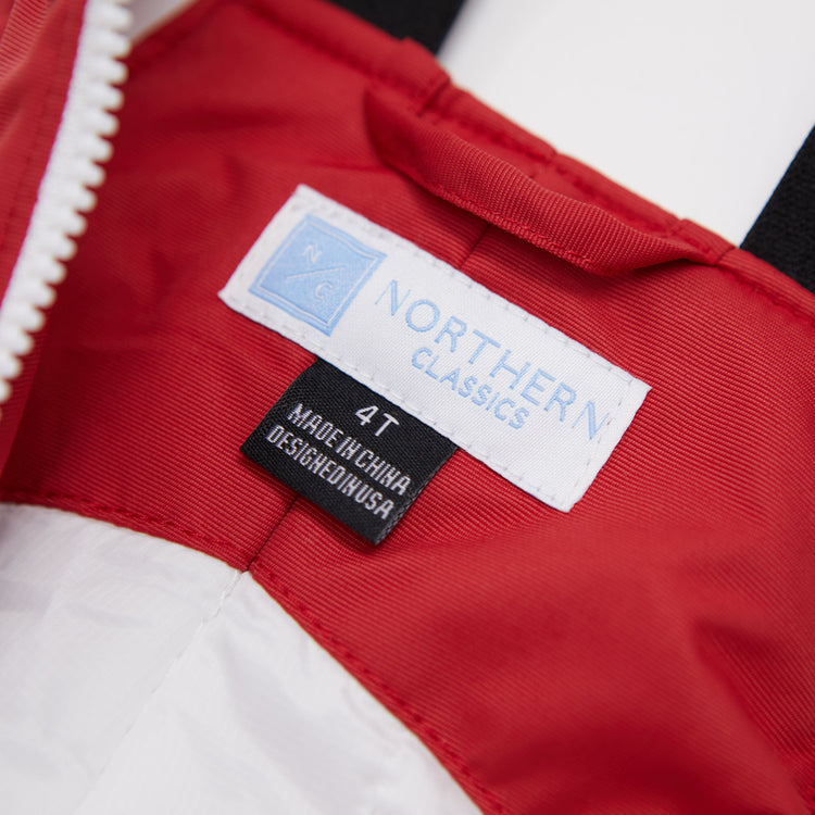 The Classic Bib in Red