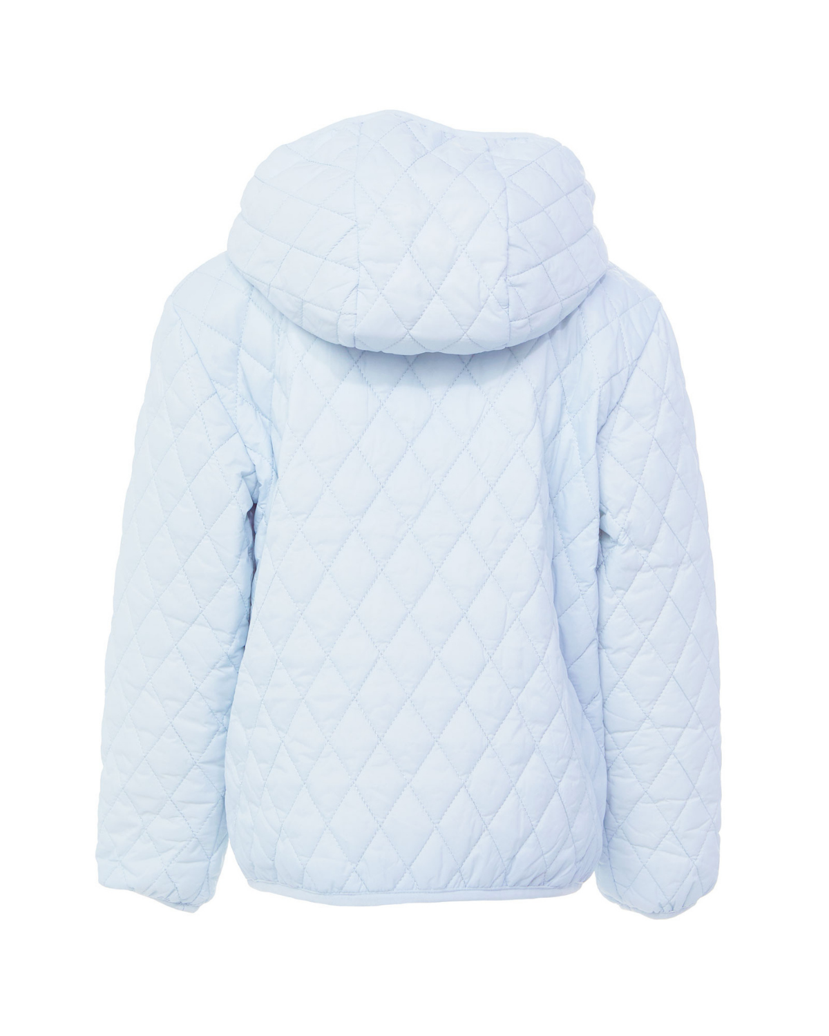 Kids Cloud Blue Quilted Puffer Jacket