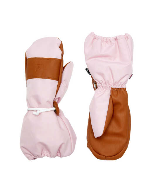 Kids Ballerina Pink Waterproof Ski Mitten