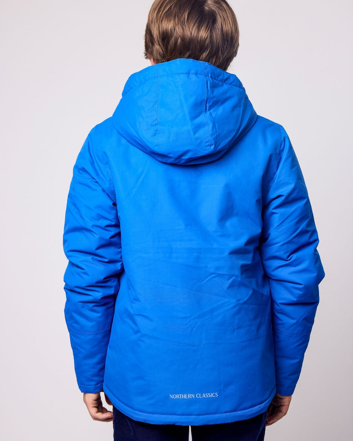 Kids Winter Coat in Varsity Blue