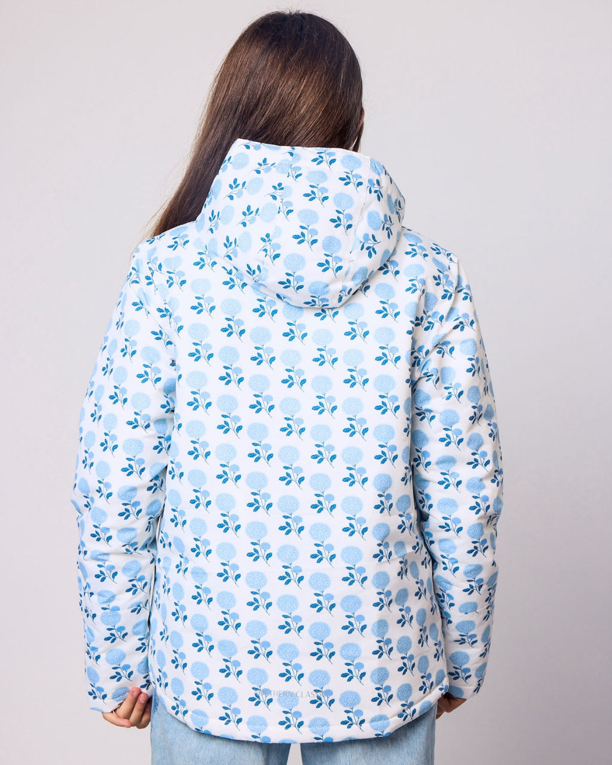 Kids Winter Coat in Hydrangea