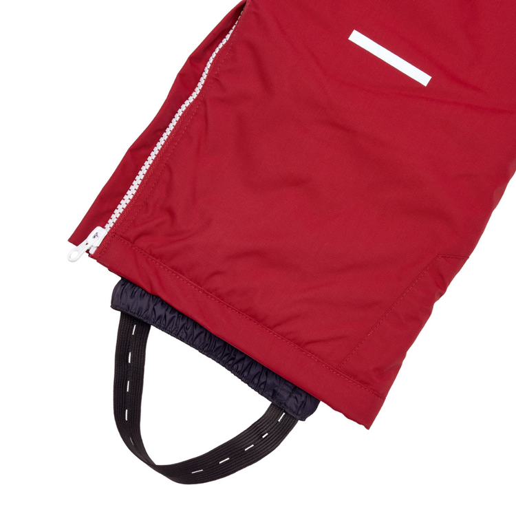 Kids Heritage Red Bib Snow Pant