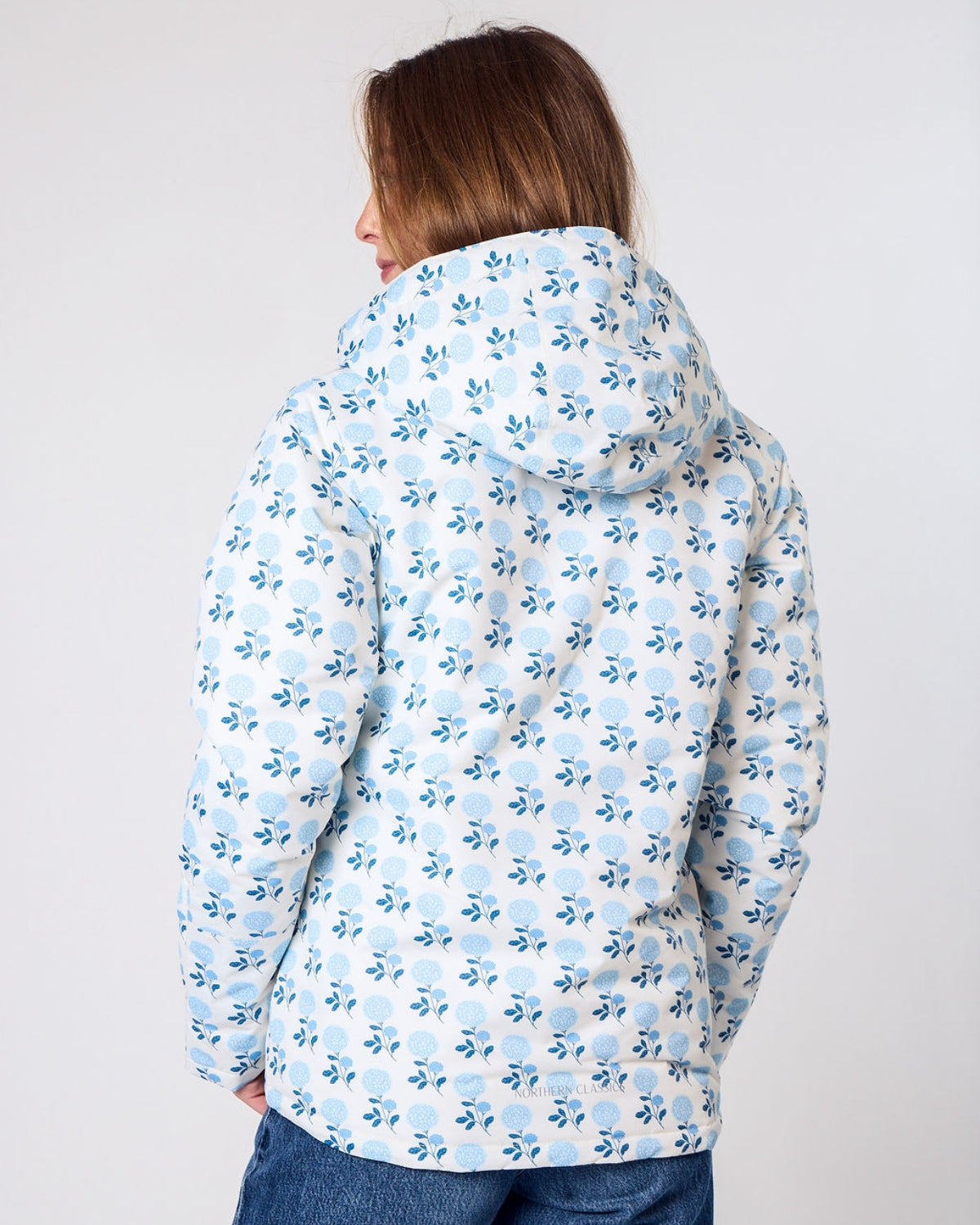 Women's Winter Coat in Hydrangea