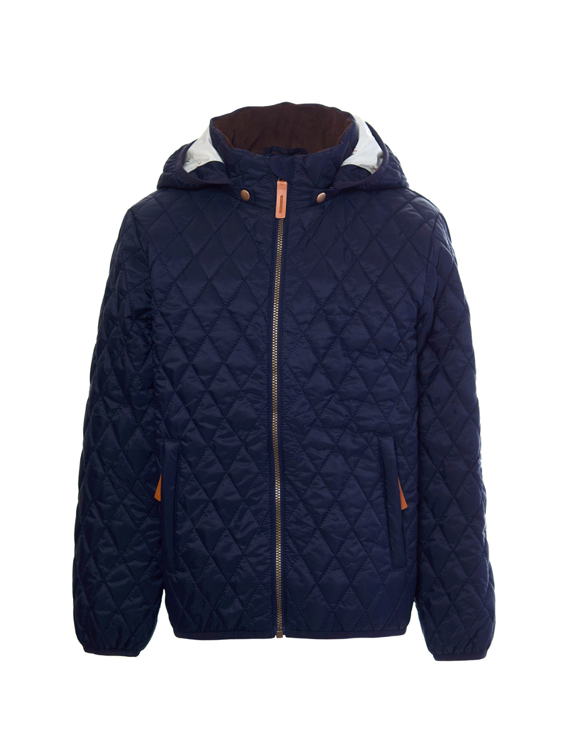 Kids Puffer Jacket in Navy Blue