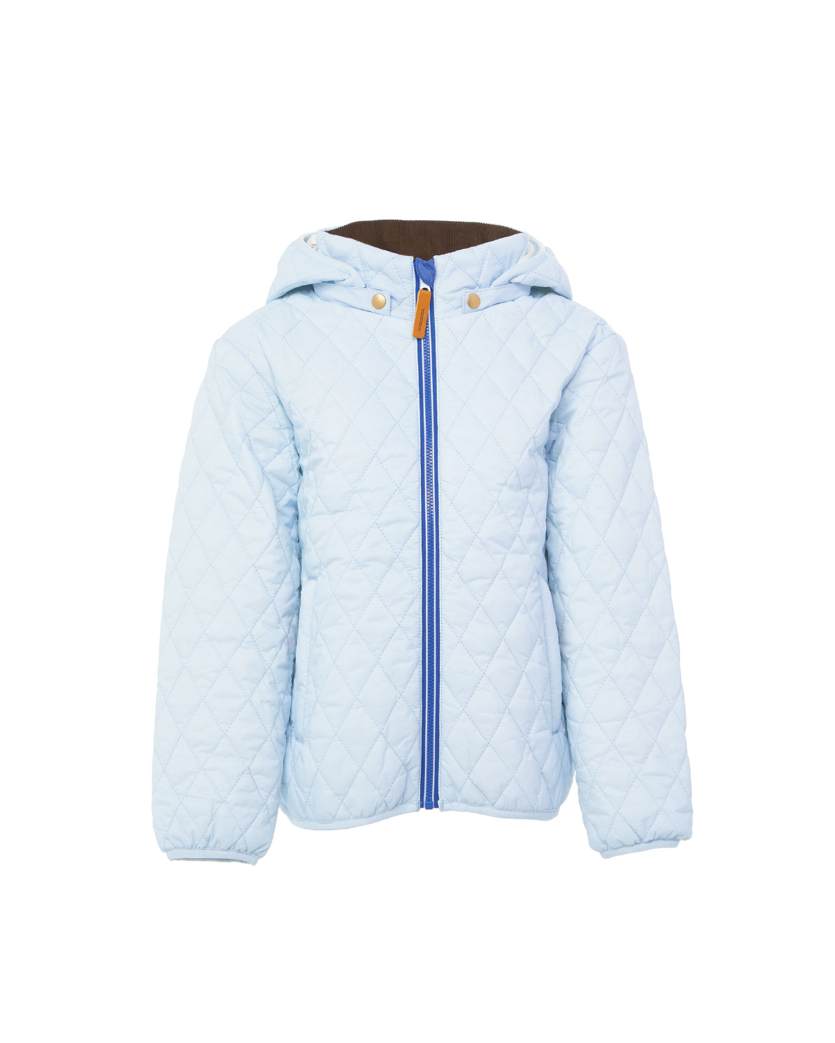 Kids Cloud Blue Quilted Puffer Jacket