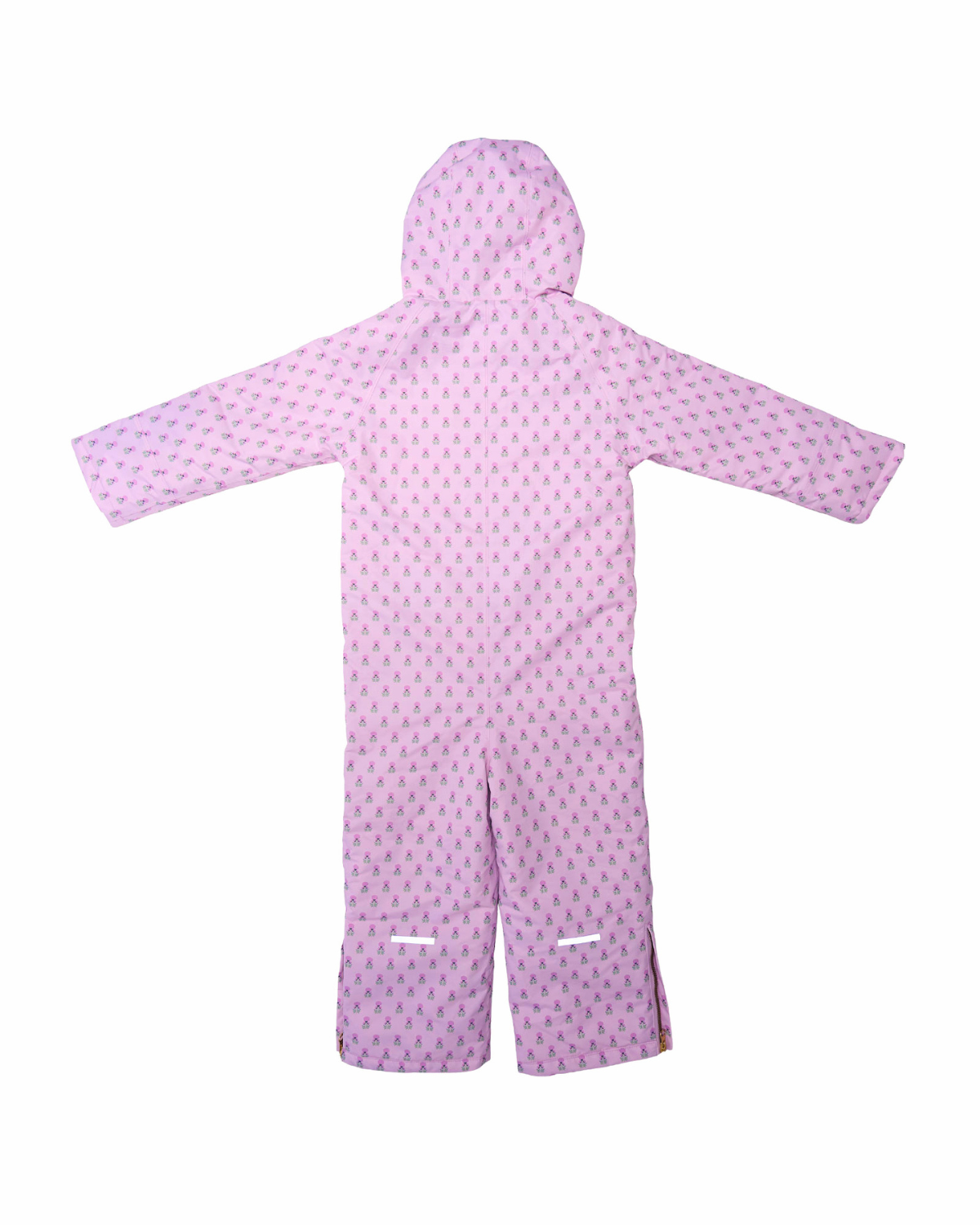 Kids Snowsuit in Pink Marigold