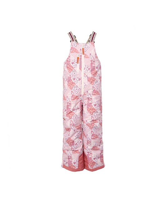 Kids Patchwork Bib Snow Pant