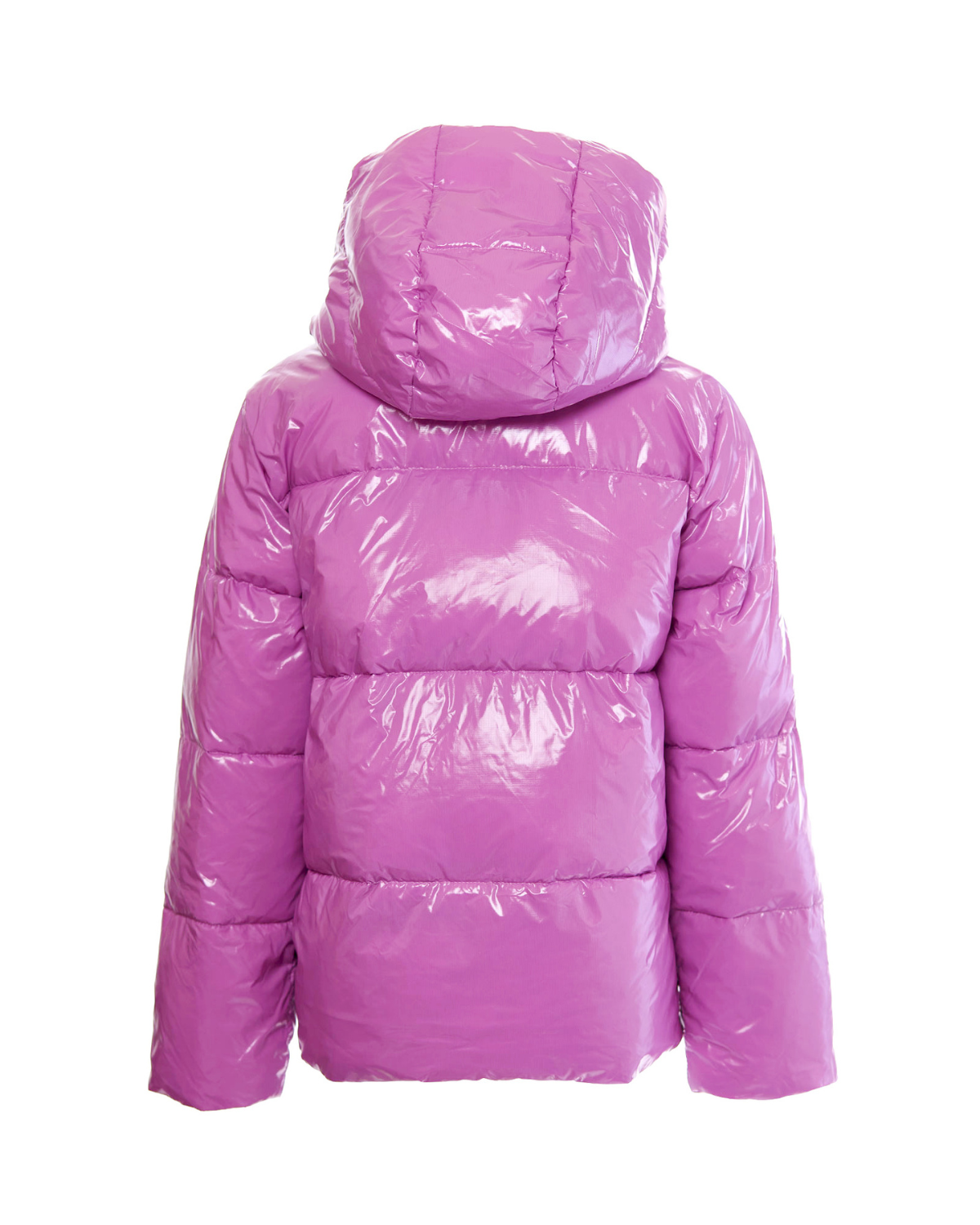 Kids Ultra Puff Coat in Hi-Gloss Pink Lavender
