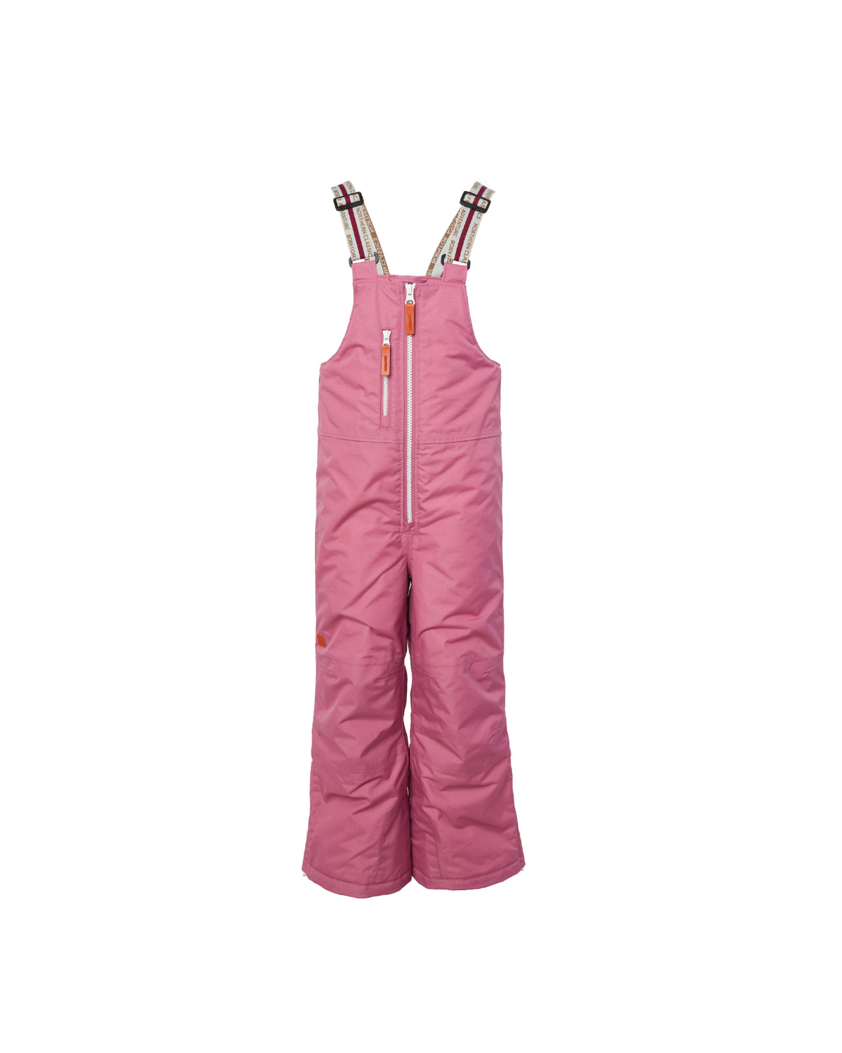 Kids Rose Pink Bib Snow Pant