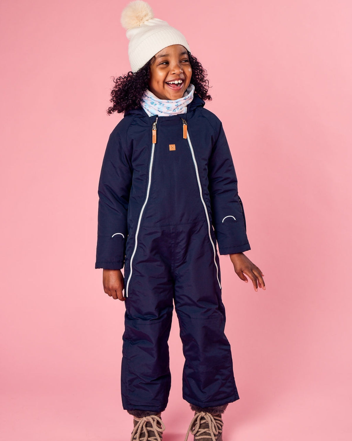 Kids Snowsuit in Navy Blue