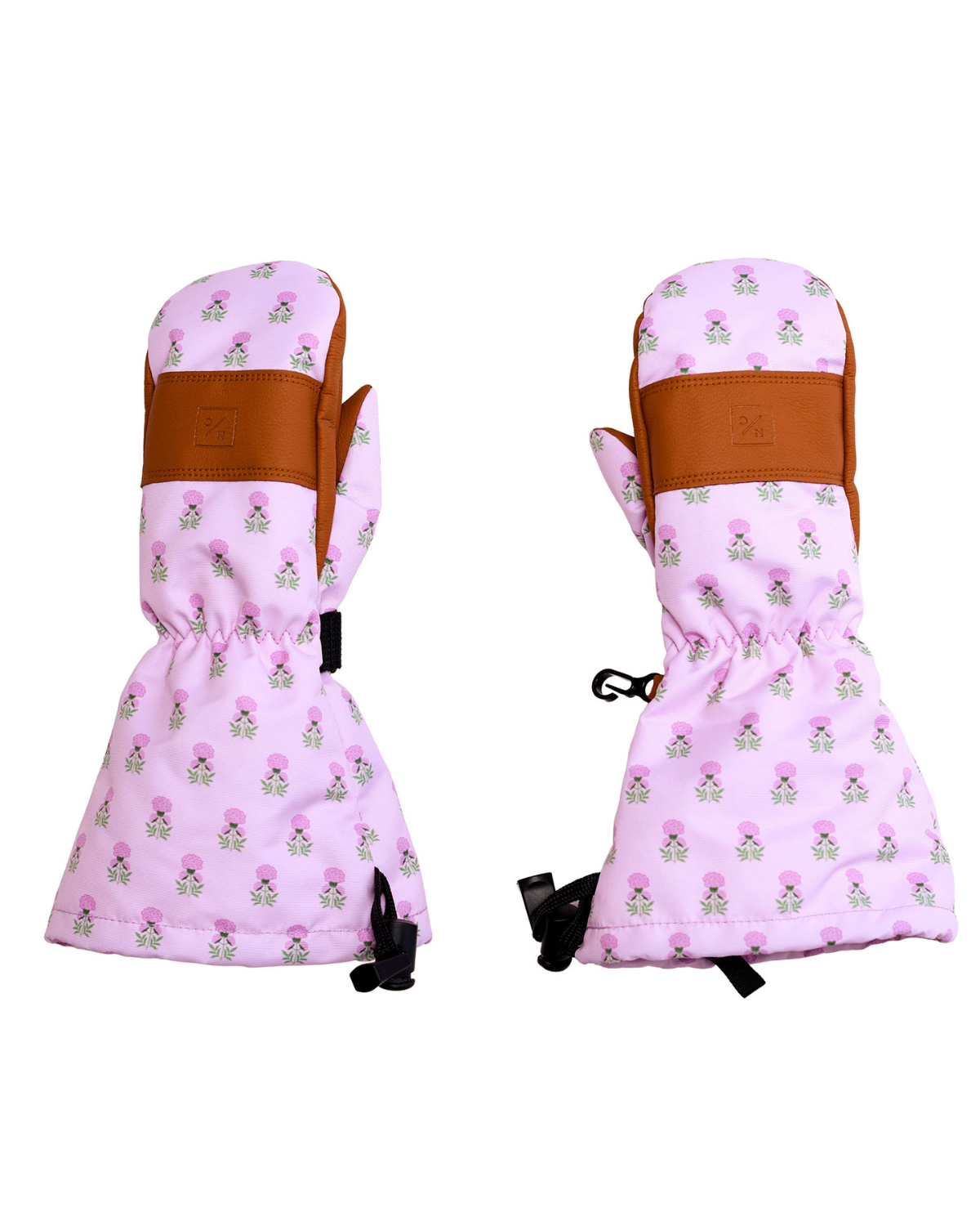 Women's Waterproof Mitten in Pink Marigold