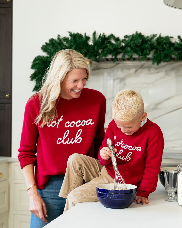 Kids Heritage Red Hot Cocoa Club Sweater