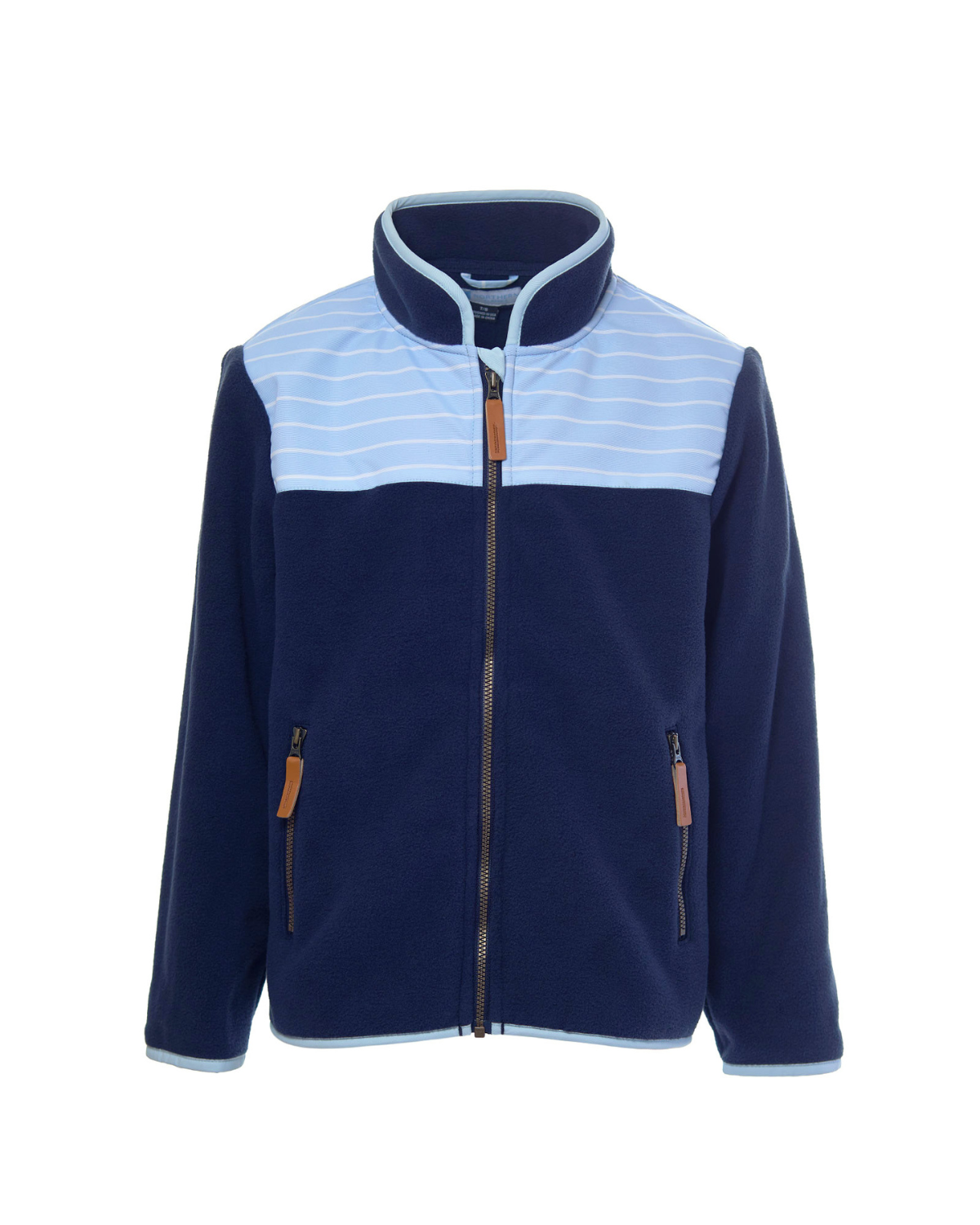 Kids Fleece Jacket in Navy Blue