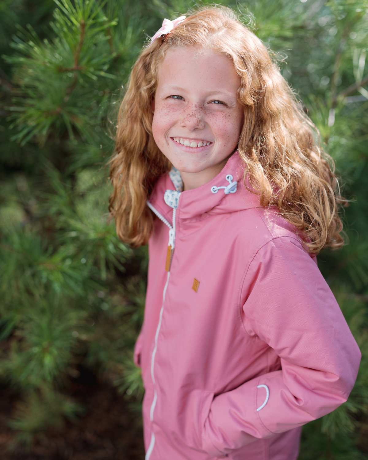 Kids Rose Pink Winter Coat