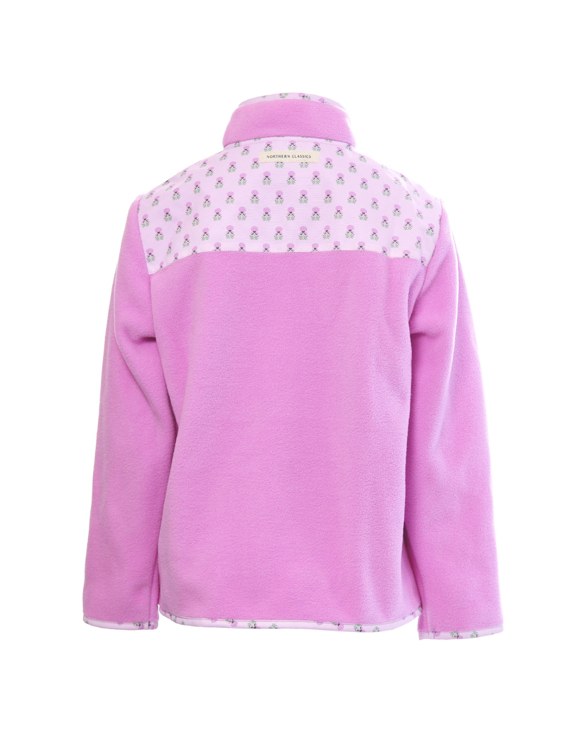 Kids Fleece Jacket in Pink Lavender