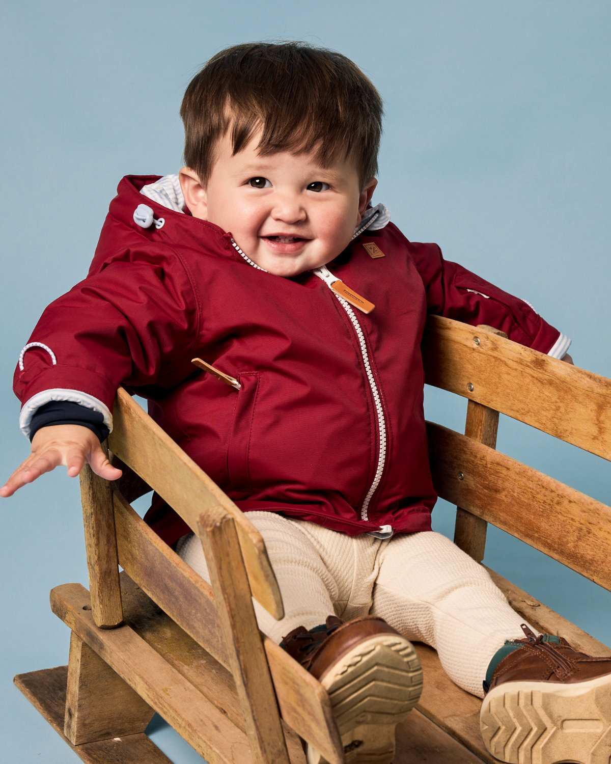 Kids Heritage Red Winter Coat