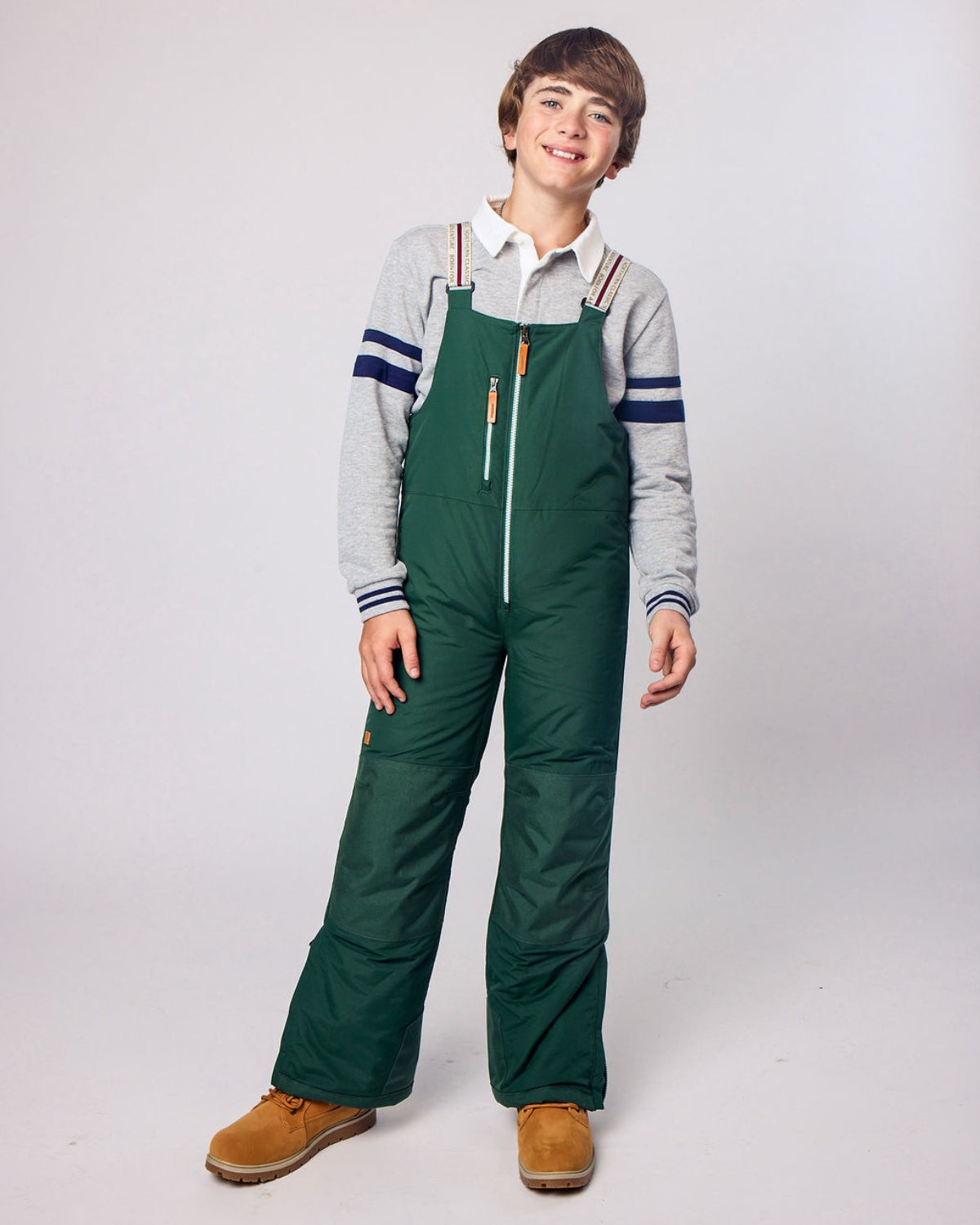 Kids Snow Pant in Ivy Green