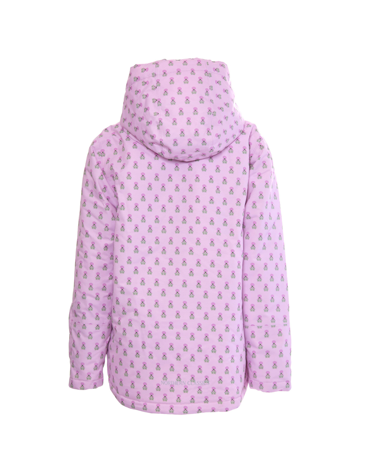 Women's Winter Coat in Pink Marigold