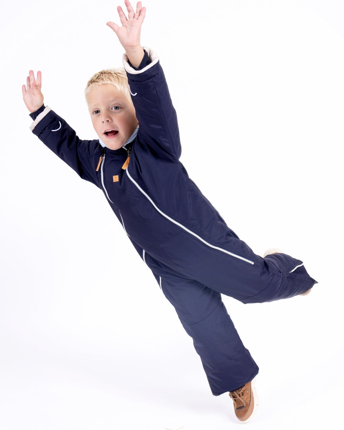 Kids Snowsuit in Navy Blue