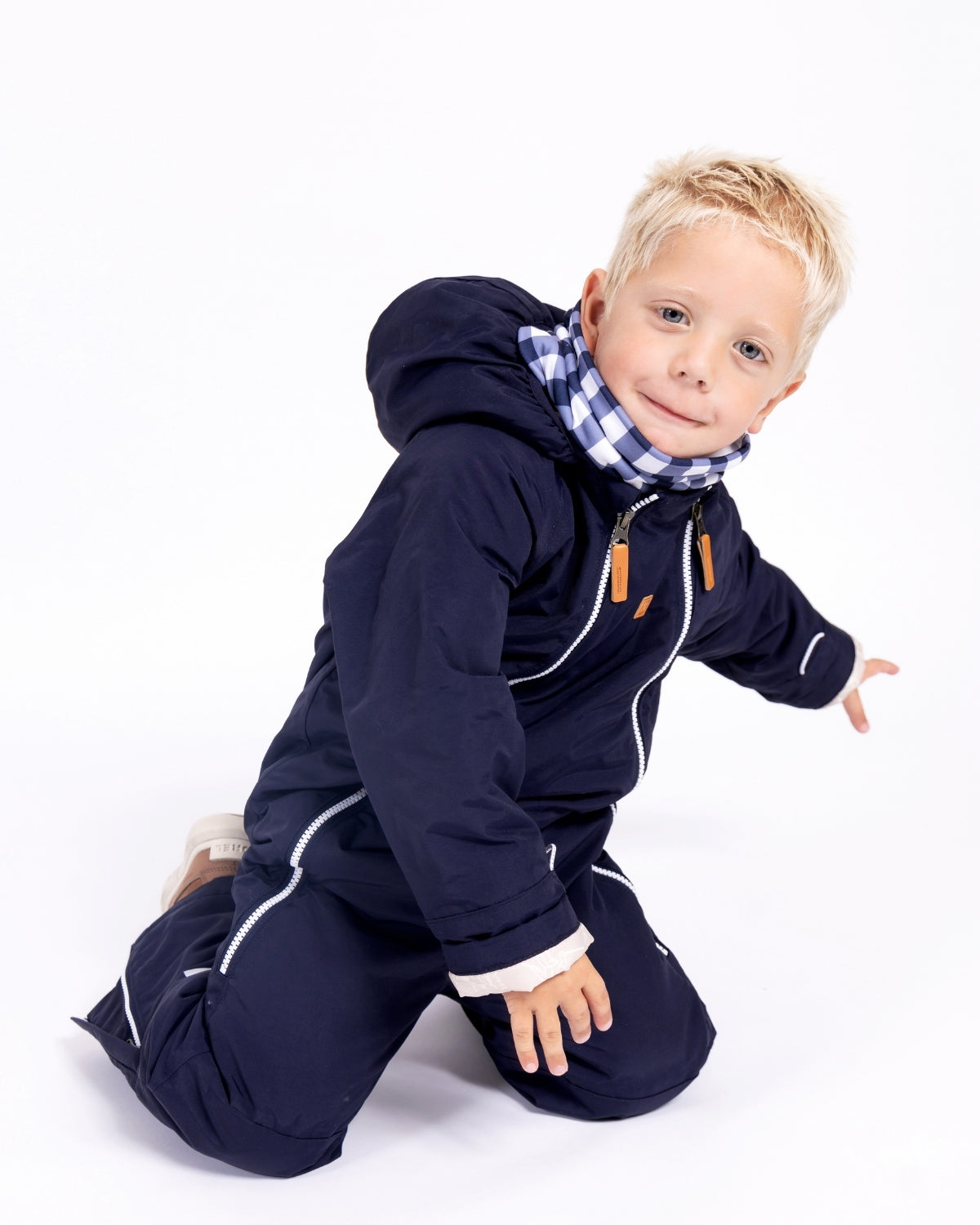 Kids Snowsuit in Navy Blue