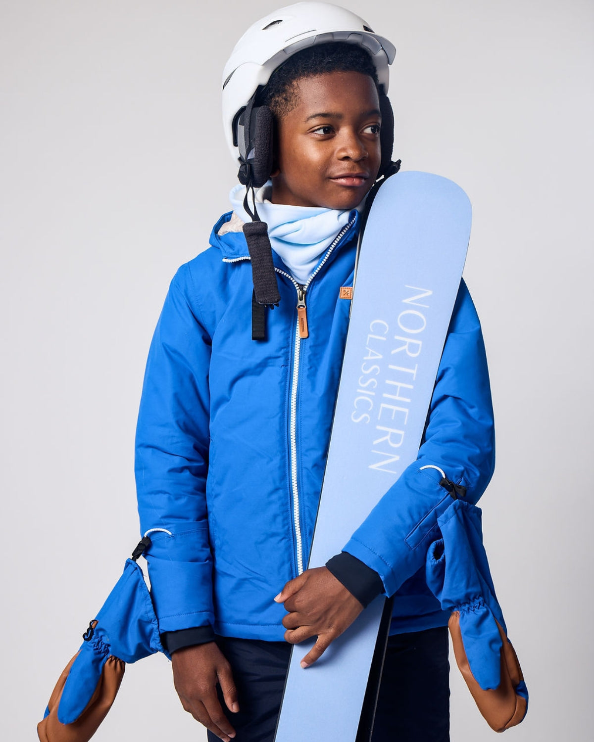 Neck Warmer in Cloud Blue