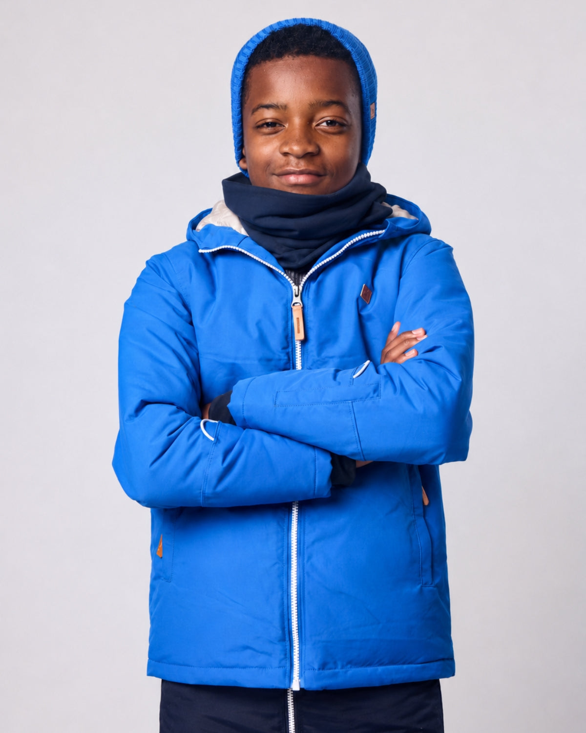 Neck Warmer in Navy Blue
