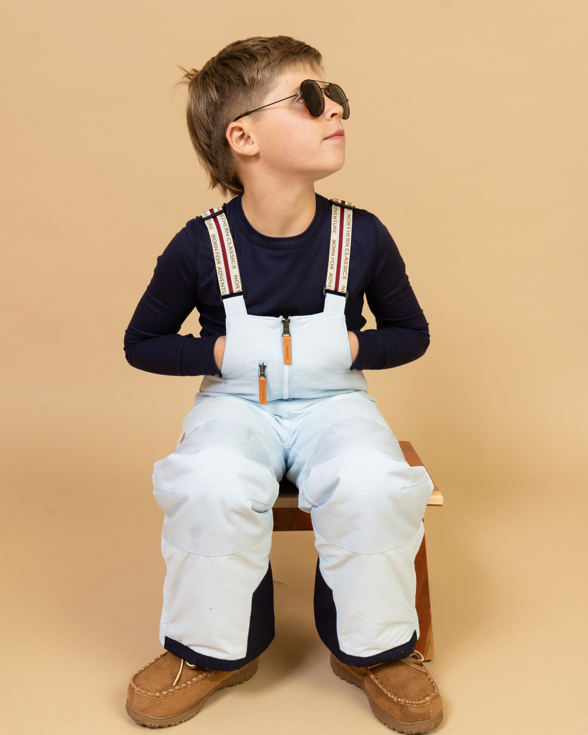 Kids Base Layer Set in Navy Blue