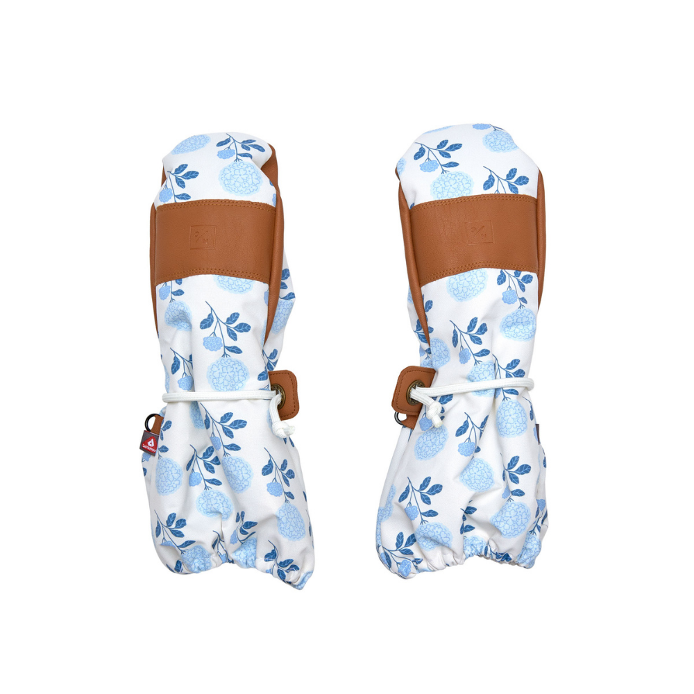 Kids Hydrangea Waterproof Ski Mitten