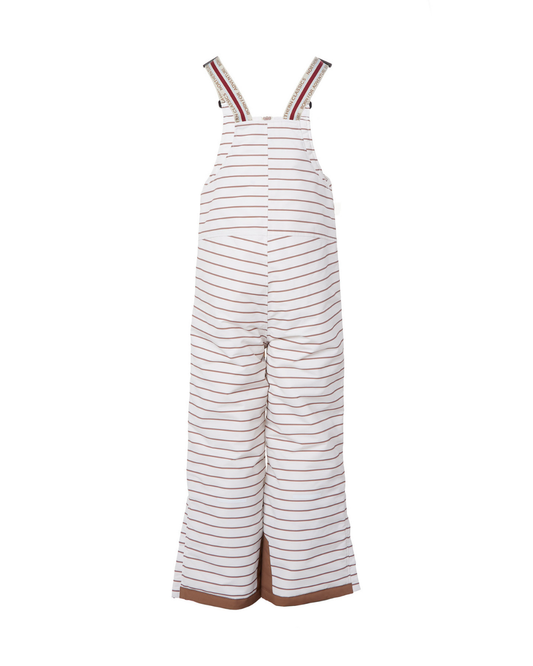 Kids Breton Stripe Bib Snow Pant